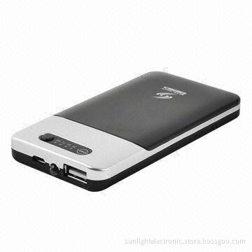 USB Cellphone Charger for iPhone, iPad, HTC, Samsung, with 3000mAh Capacity and LED Indicator